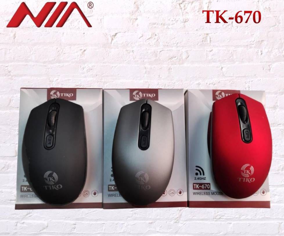 Mouse Inalámbrico TK-670